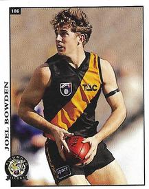 1998 Select AFL Stickers #186 Joel Bowden Front